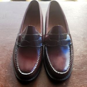 G.H. Bass & Co Weejuns men's red loafers